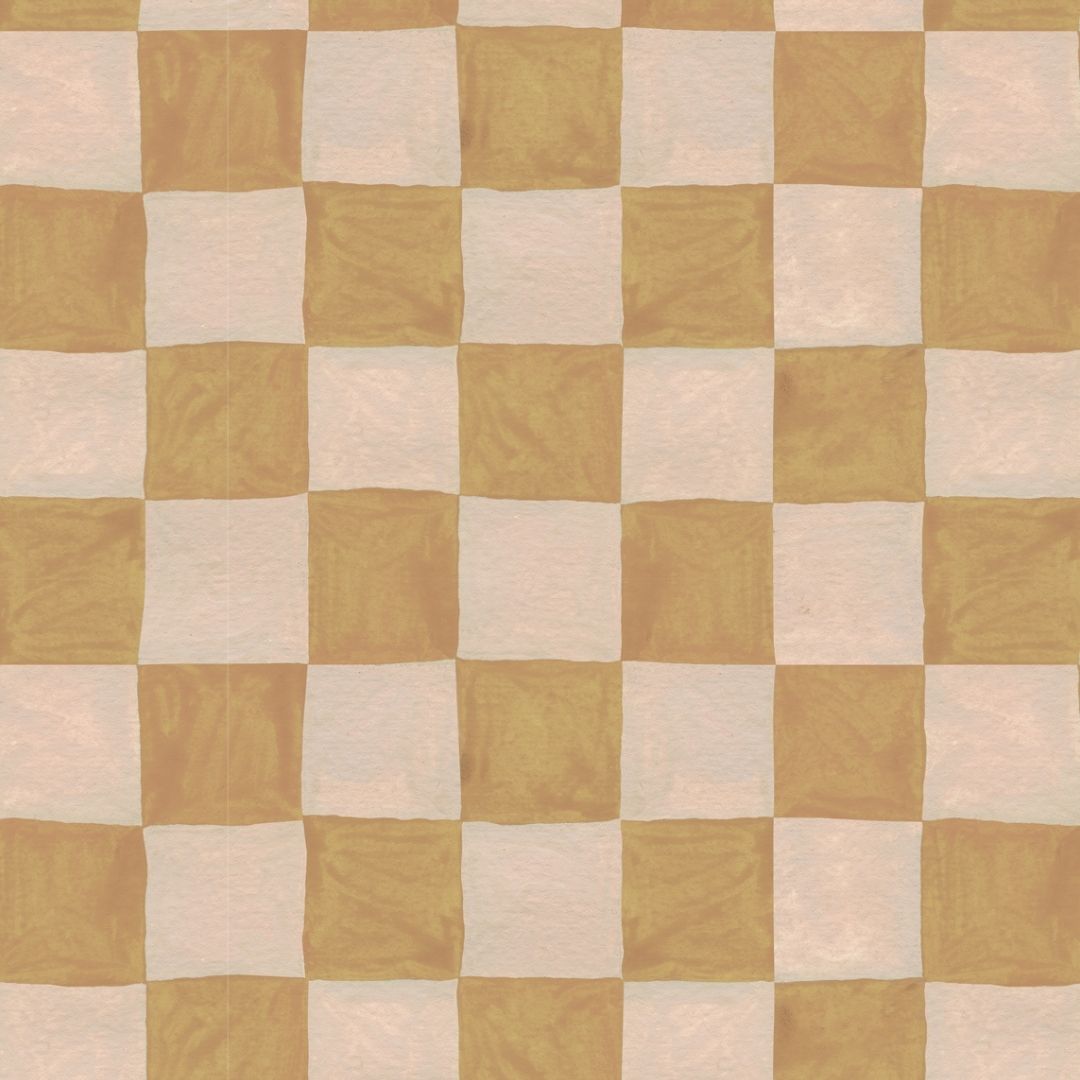 Kinderbehang Meet me at the Wall - Square blocks sand - Aniek Bartels