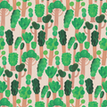 Kinderbehang Meet me at the Wall - Trees - Pale pink - Aniek Bartels