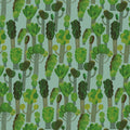 Kinderbehang Meet me at the Wall - Trees - Sky Blue - Aniek Bartels