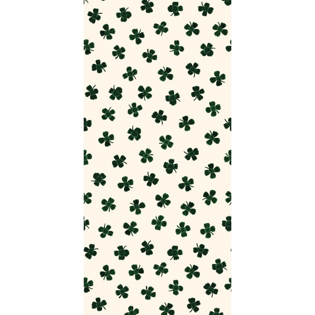 Behangstaal Meet me at the Wall - Lucky Clover - Green - Joëlle Wehkamp