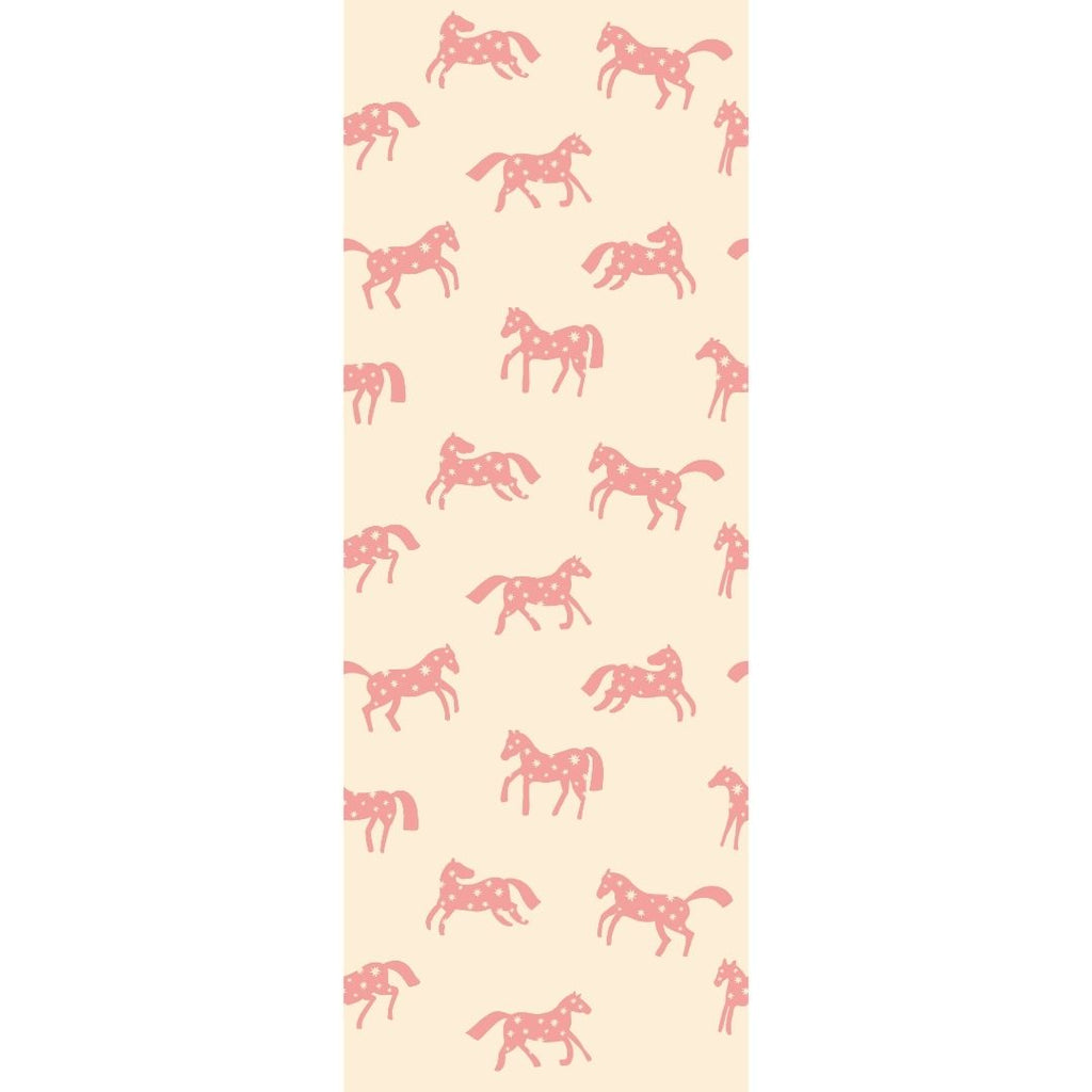 Behang Meet me at the Wall - Magic Horses - Creme - Joëlle Wehkamp