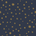 Kinderbehang Meet me at the Wall - Starry Night - Blue - Joëlle Wehkamp