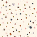 Kinderbehang Meet me at the Wall - Starry Night - Multicolor - Joëlle Wehkamp