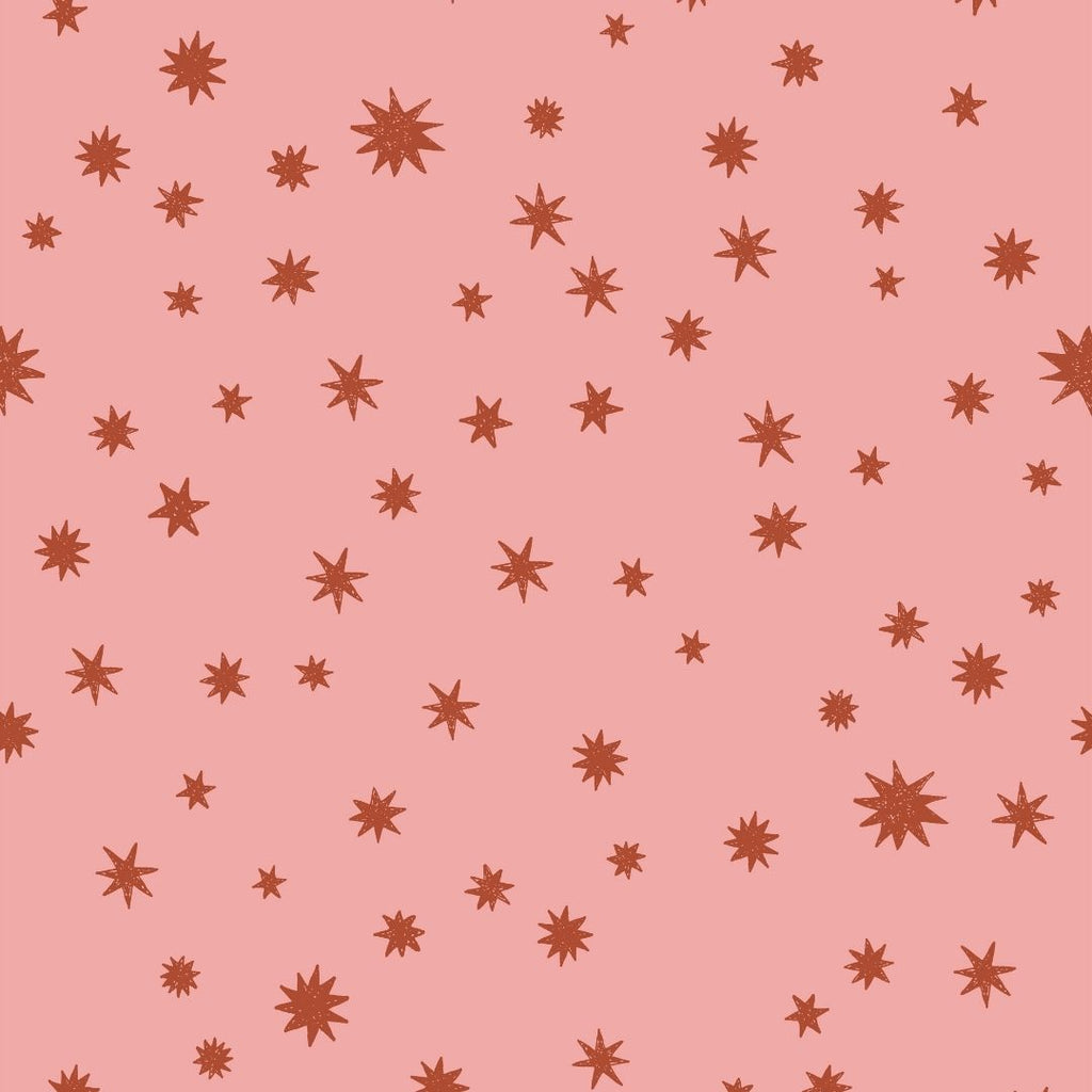 Kinderbehang Meet me at the Wall - Starry Night - Pink - Joëlle Wehkamp