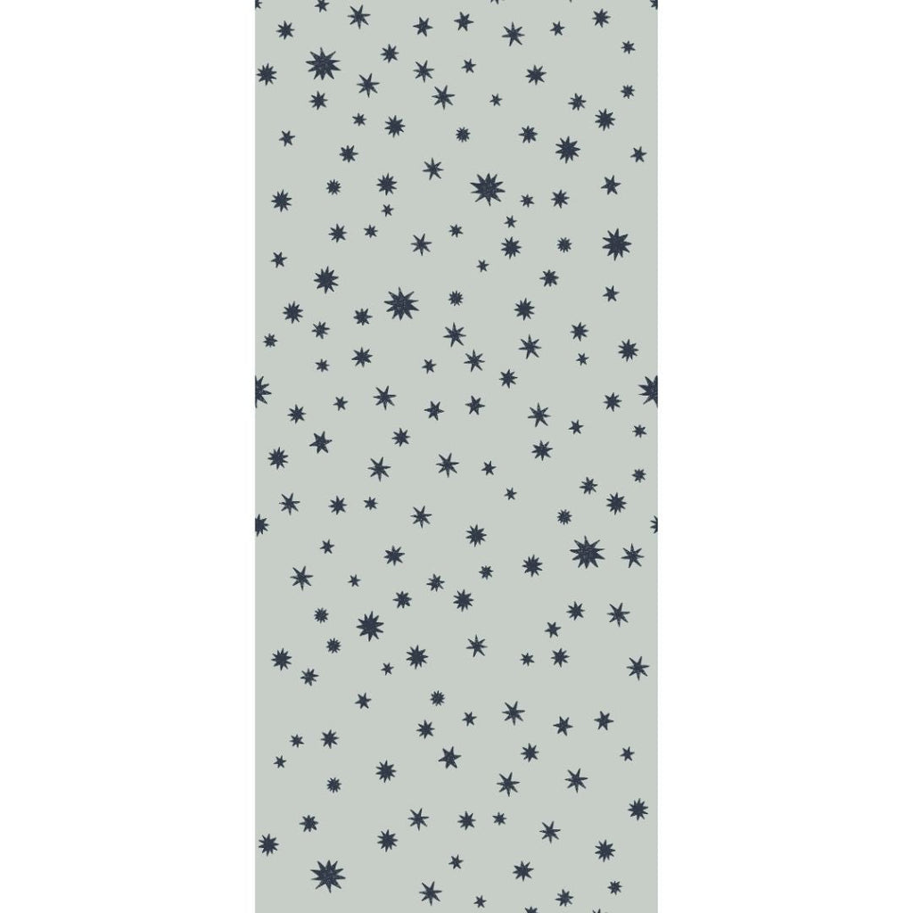 Kinderbehang Meet me at the Wall - Starry Night - Light blue - Joëlle Wehkamp