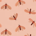 Behang Meet Me at the Wall - Moth Natural - Aniek Bartels