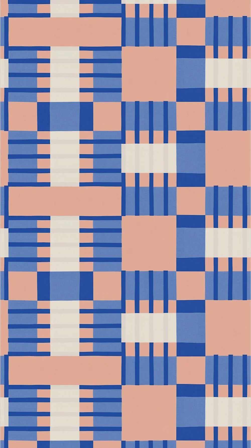 Behang Meet Me at the Wall -  Blocks Blink - Sabine van Vessem