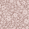 Behangstaal Meet Me at the Wall -  Flowerfield Warm Taupe  - Naturel Noord