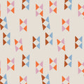 Behangstaal Meet Me at the Wall - Wow Bow Uni - Carolien Baudoin