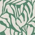 Behangstaal Meet Me at the Wall -  Flow Grean 2 - Sabine van Vessem