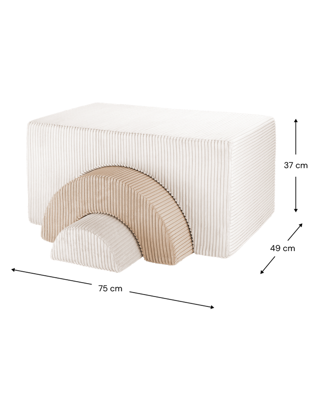 Wigiwama Rainbow Playset - White