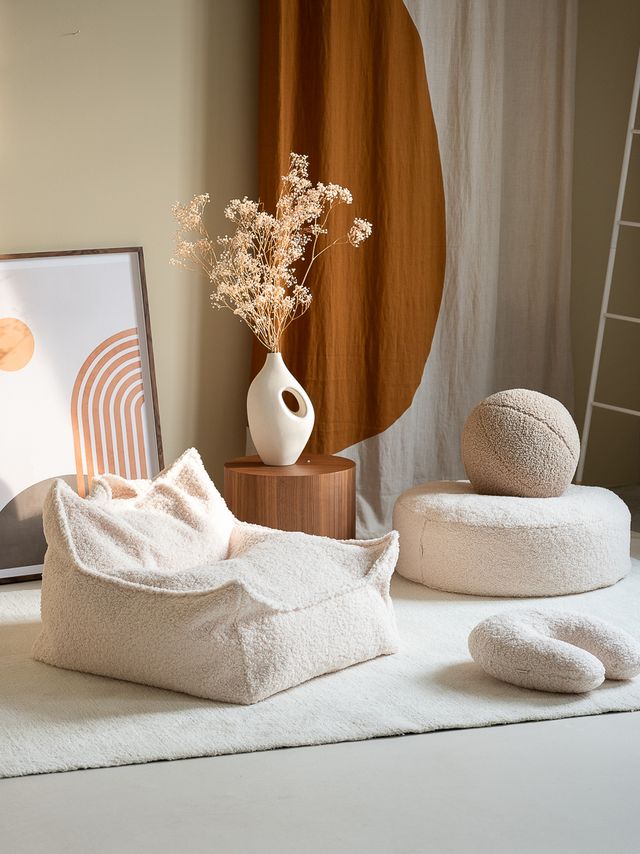 Wigiwama Beanbag Chair - Cream