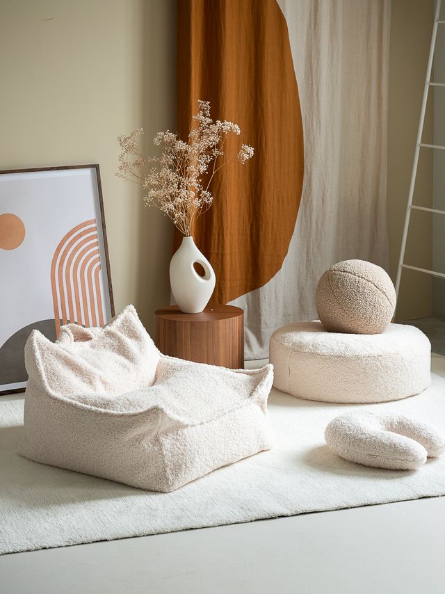 Wigiwama Beanbag Chair - Cream