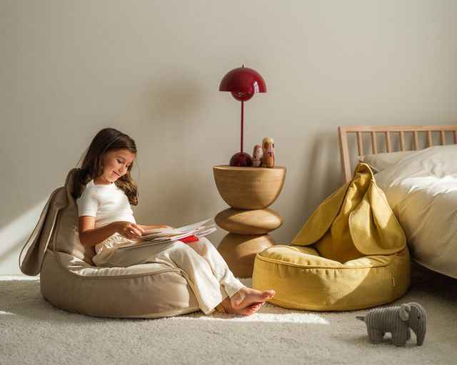 Wigiwama Bunny Beanbag - Beige