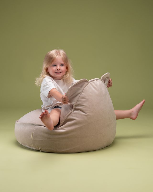 Wigiwama Bear Beanbag - Beige