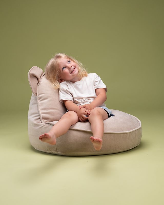 Wigiwama Bear Beanbag - Beige