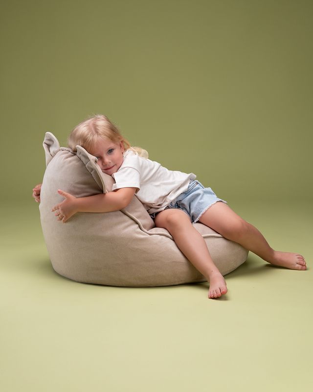 Wigiwama Bear Beanbag - Beige