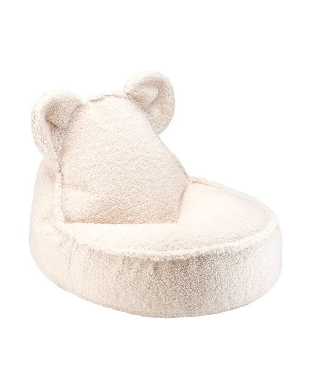 Wigiwama Bear Beanbag - Teddy White