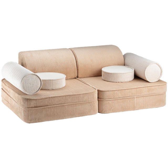 Wigiwama Settee Speelbank - Corduroy Brown