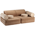 Wigiwama Settee Speelbank - Camel/brown