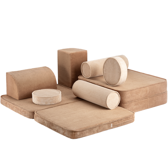 Wigiwama Settee Speelbank - Camel/brown