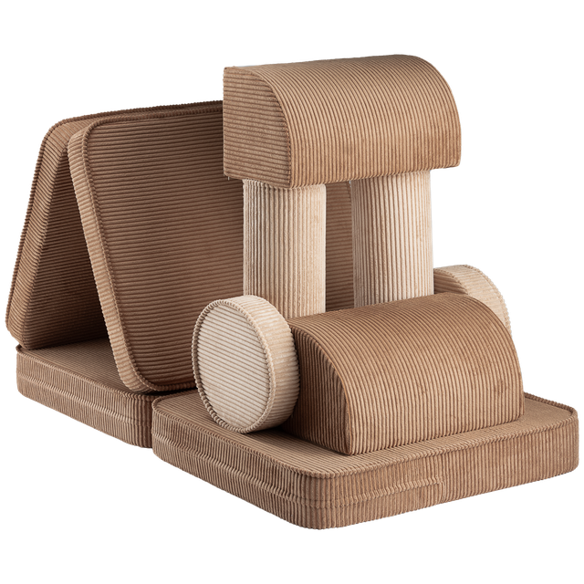 Wigiwama Settee Speelbank - Camel/brown