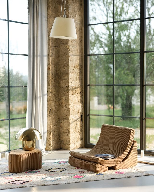 Wigiwama Moon Chair Brown