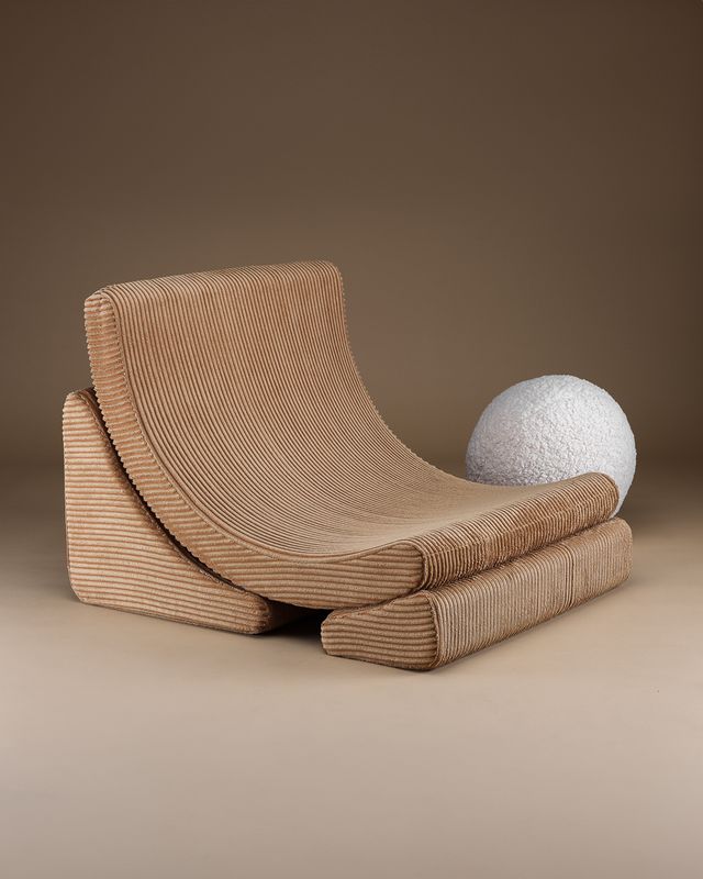 Wigiwama Moon Chair Brown