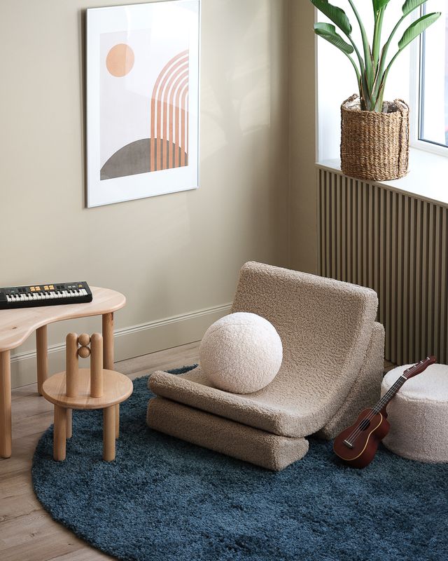 Wigiwama Moon Chair - Teddy Beige