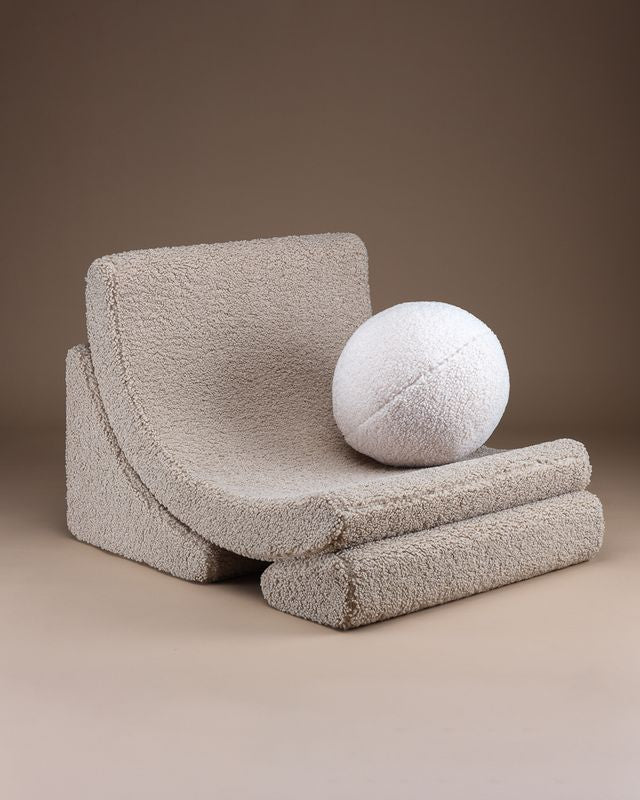 Wigiwama Moon Chair - Teddy Beige