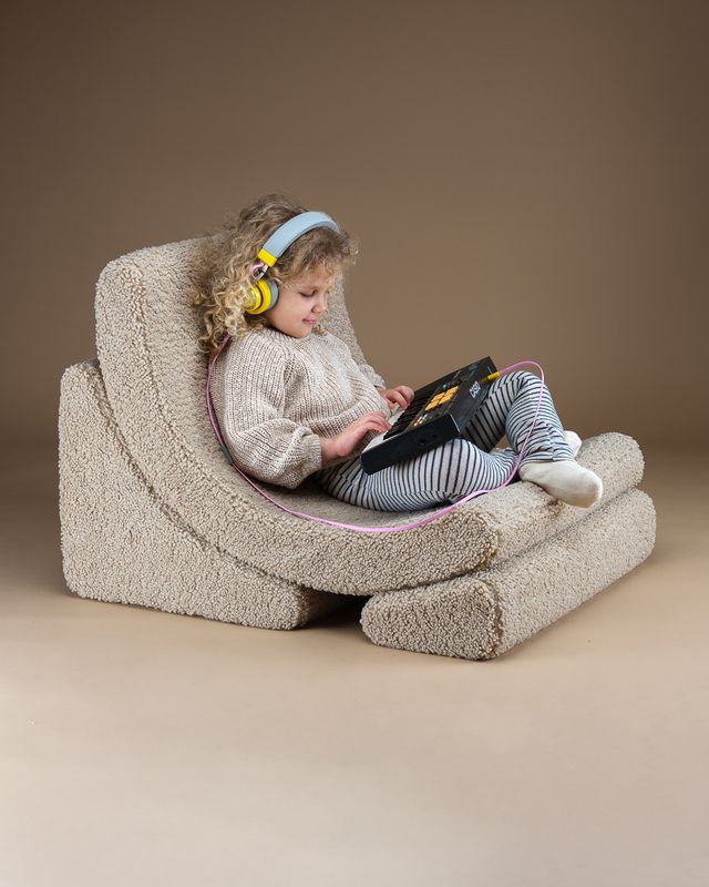 Wigiwama Moon Chair - Teddy Beige