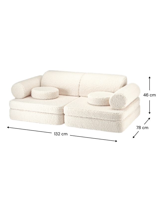 Wigiwama Settee Speelbank - Cream