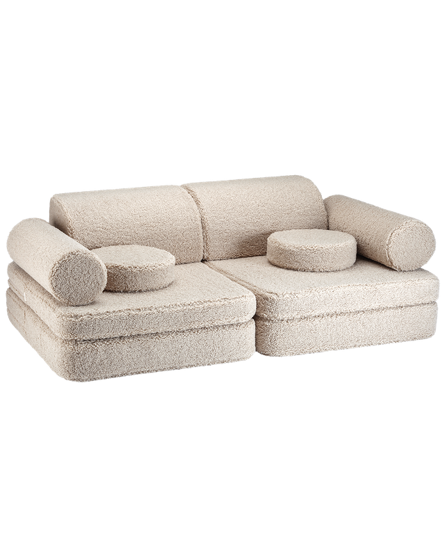 Wigiwama Settee Speelbank - Teddy Beige