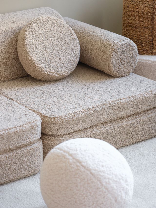 Wigiwama Settee Speelbank - Teddy Beige