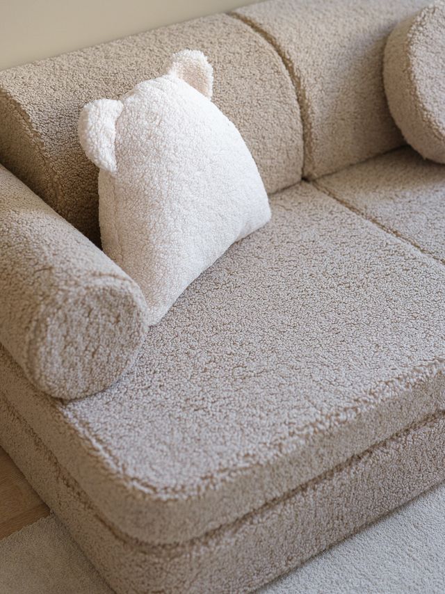 Wigiwama Settee Speelbank - Teddy Beige