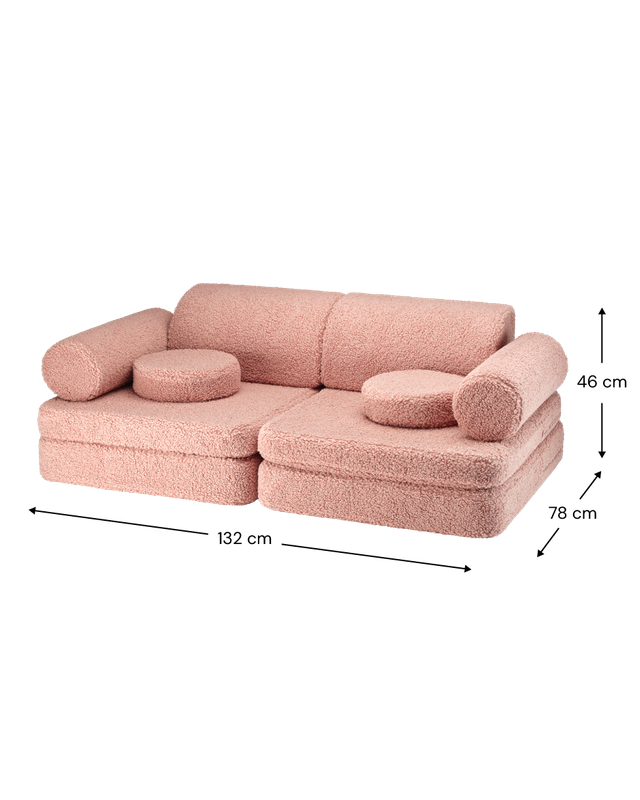 Wigiwama Settee Speelbank - Pink