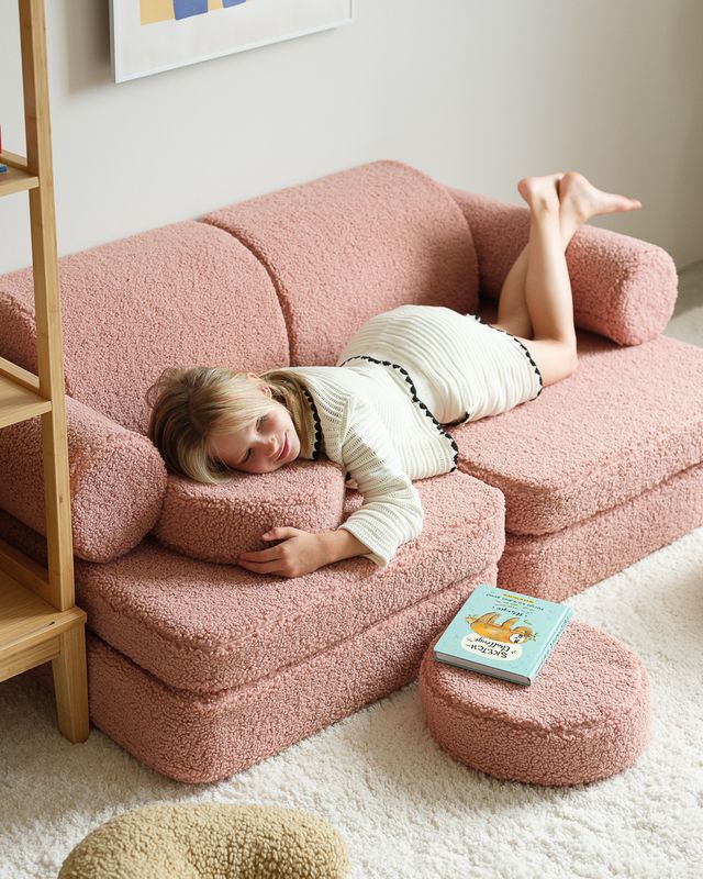 Wigiwama Settee Speelbank - Pink