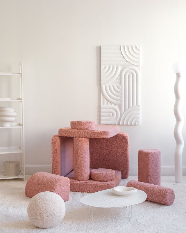 Wigiwama Settee Speelbank - Pink