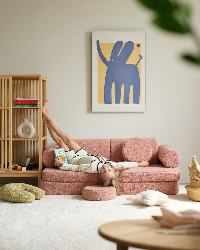 Wigiwama Settee Speelbank - Pink