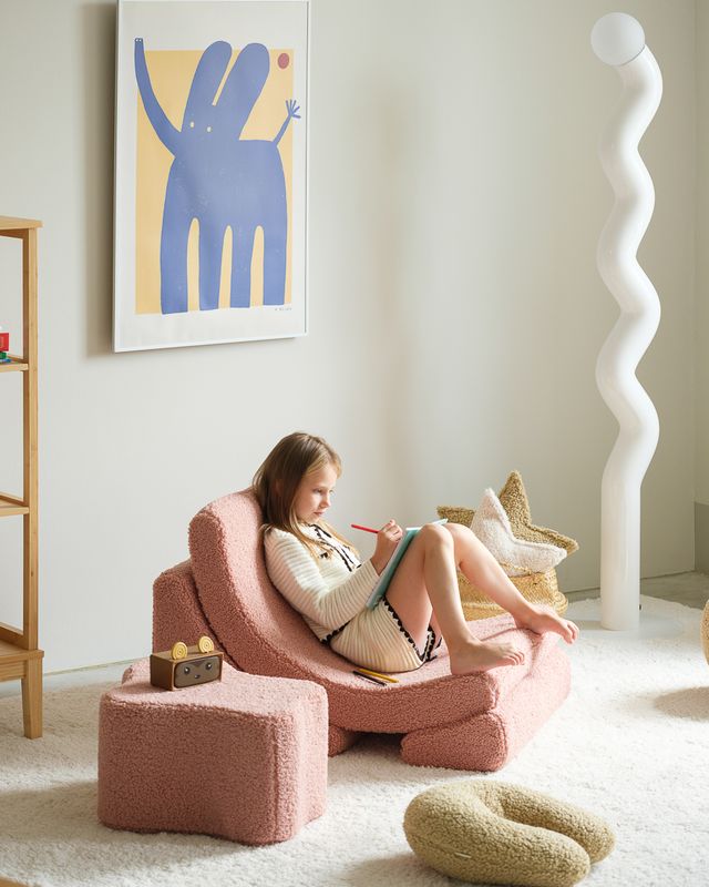 Wigiwama Moon Chair - Pink