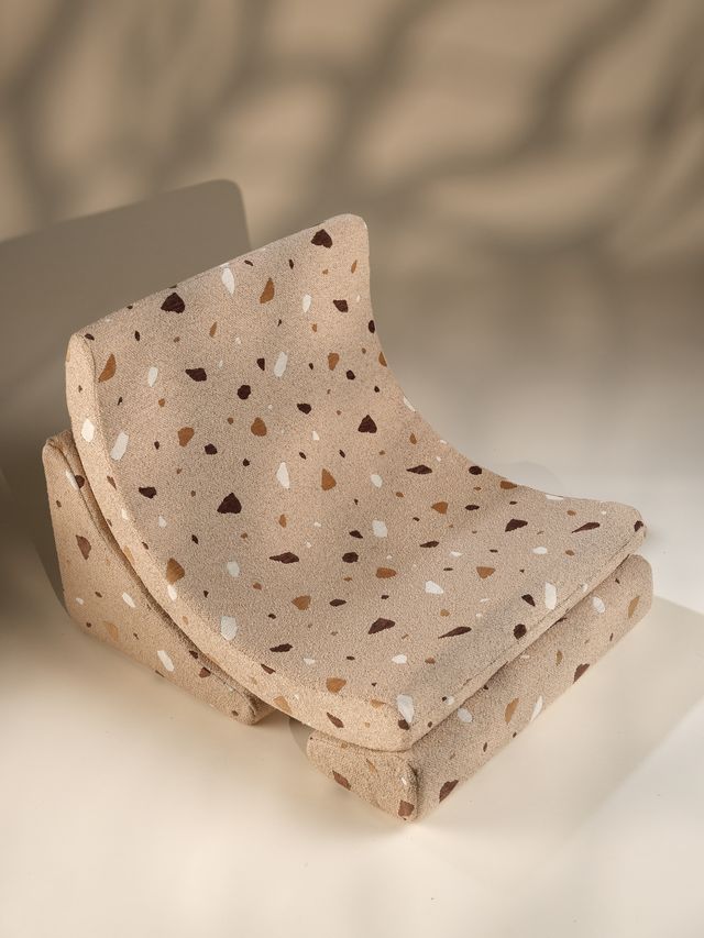 Wigiwama Terrazzo Moon Chair - Brown
