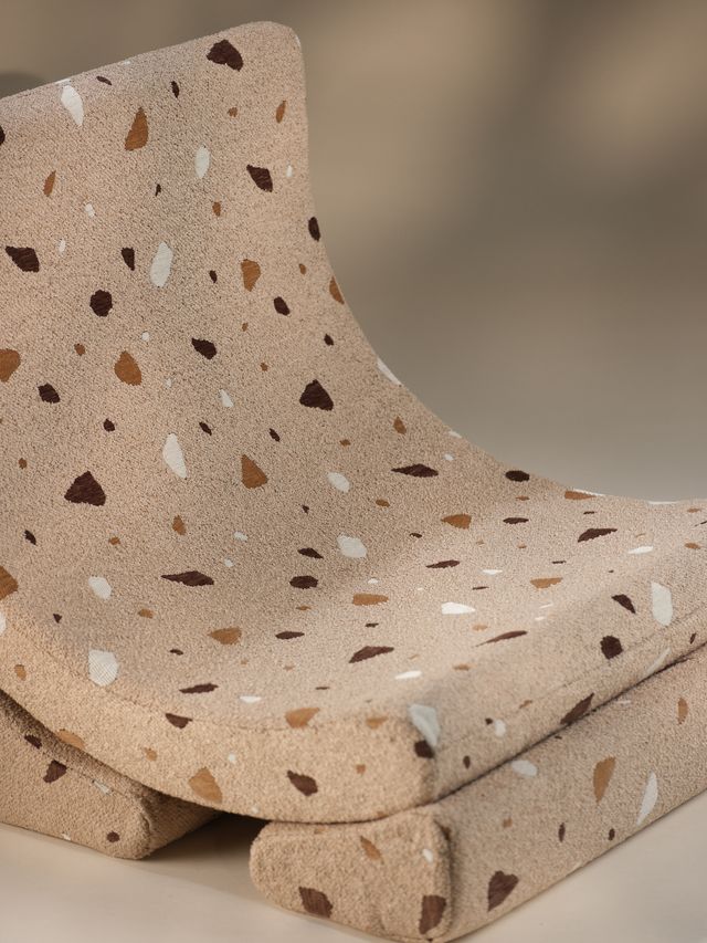 Wigiwama Terrazzo Moon Chair - Brown