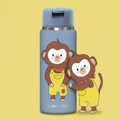 TINY Thermo kinderdrinkfles RVS - aap
