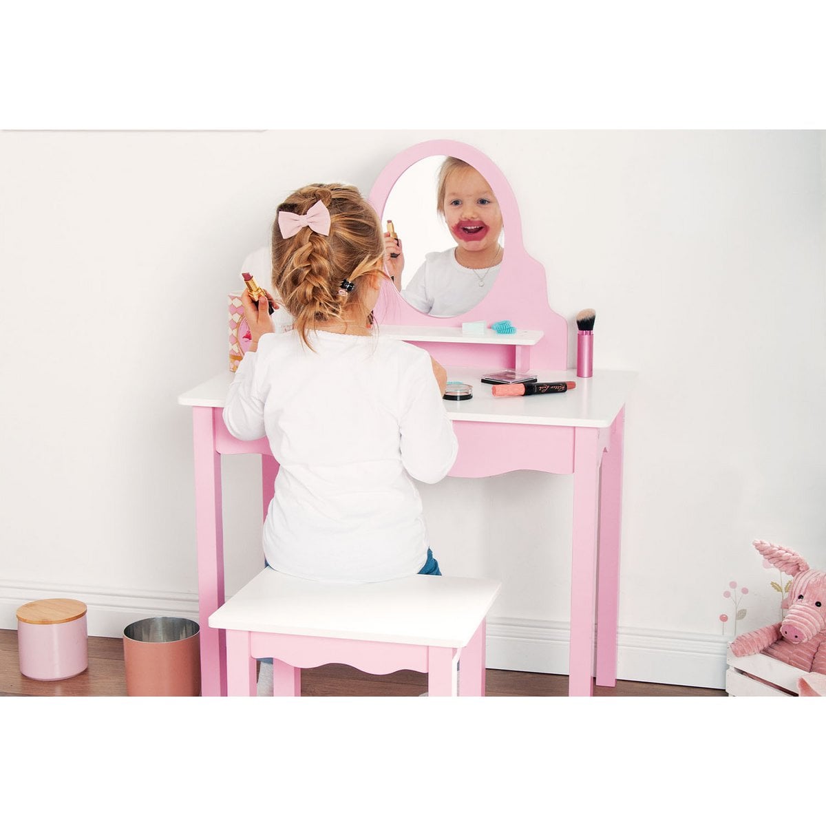 Pinolino Kinderschminktafel Jasmin met Kruk – 2-delig