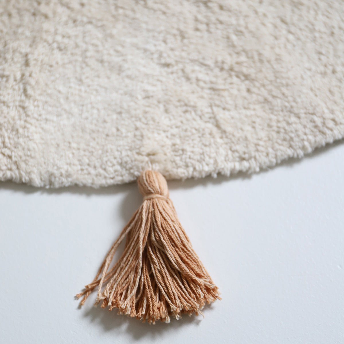 Round Children's Carpet Bohobird "Toast"