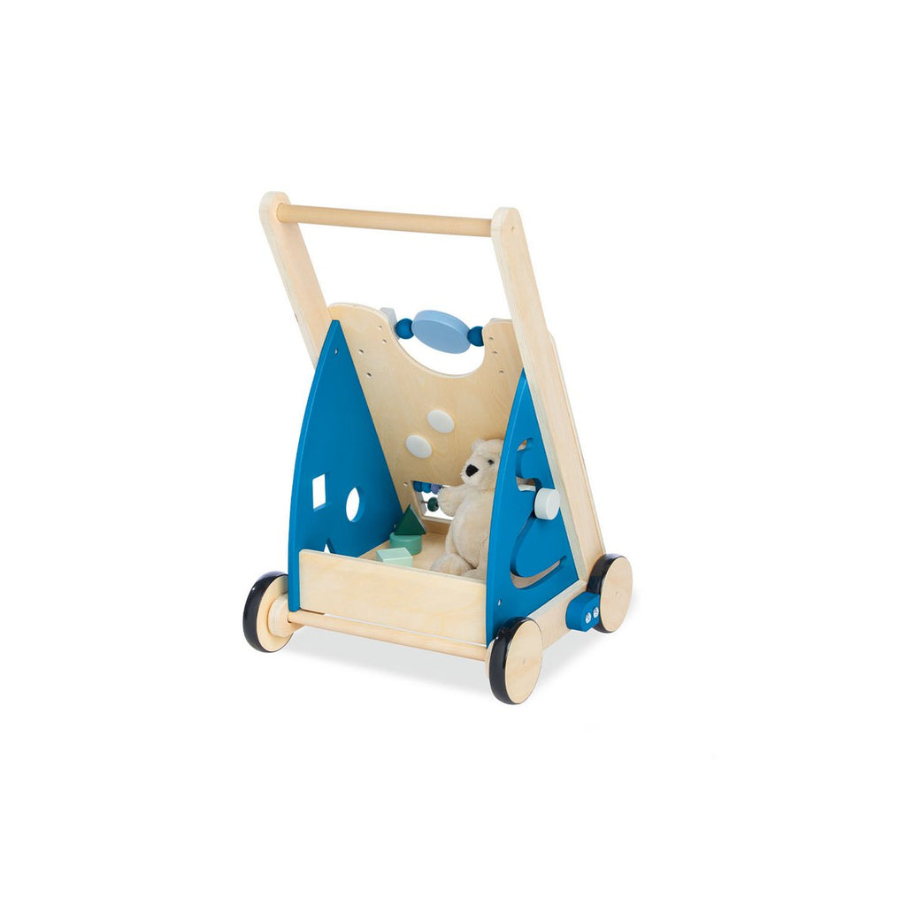 Pinolino Activiteiten Loopwagen Titus – Blauw