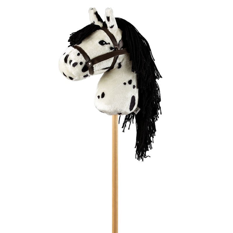 Stokpaard gestippeld 68cm