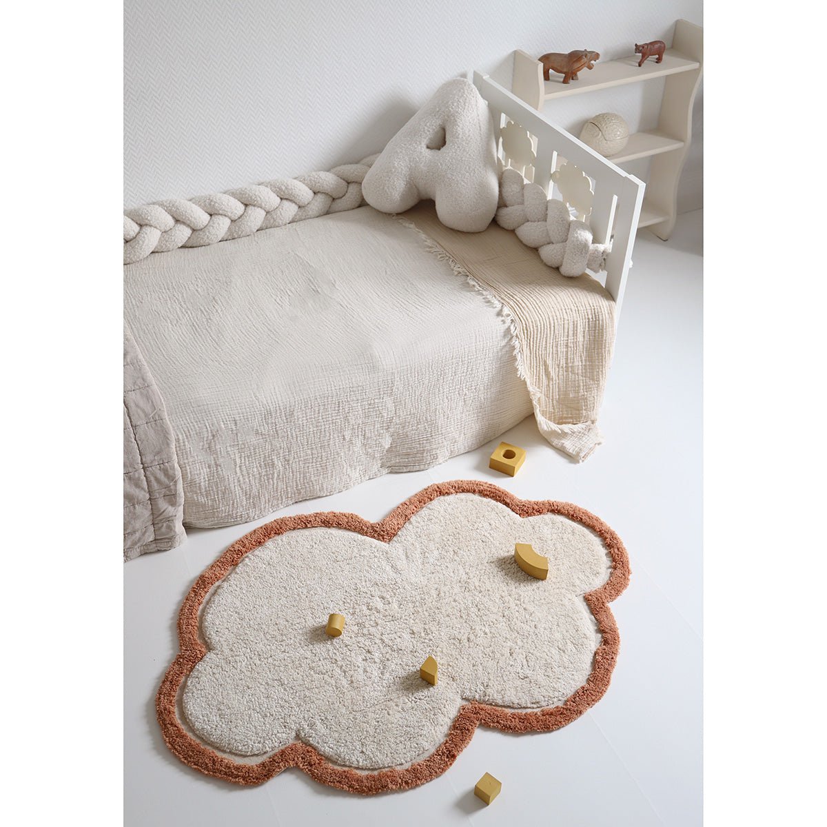 Tapijtwolk voor kinderen Little Nimbus Toffee