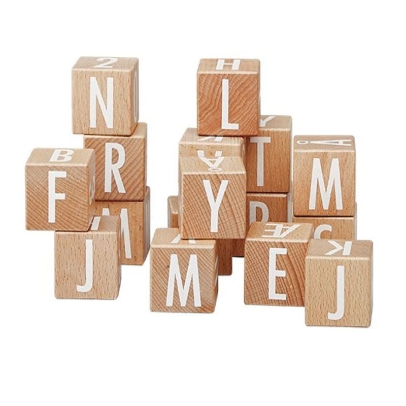 Houten ABC blokken