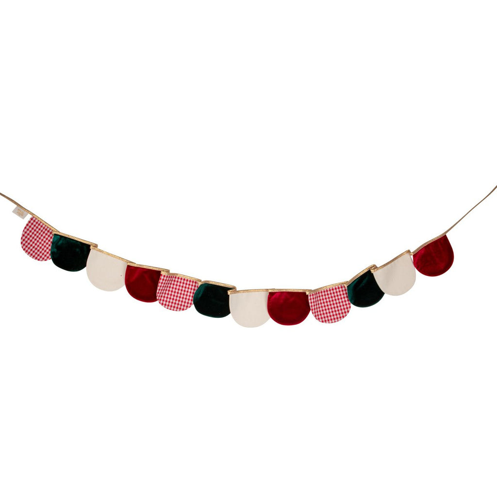 Moi Mili Decoratieve Stoffen Slinger – Rood Geruit
